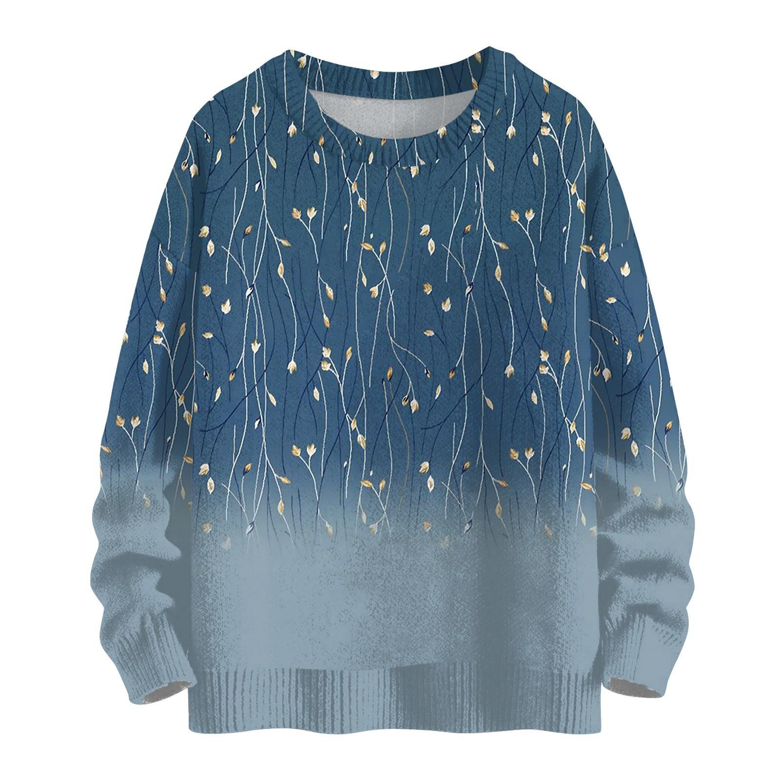 

Рождественские толстовки для детей, вязаные свитера для мальчиков и девочек, симпатичные рубашки, осенние свитера с круглым вырезом, топы 160