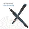 FLAIR Hotline Fineliner Pens 0.7-1 Mm Multicolor Set for Sketching Journaling Doodling and Outline Art