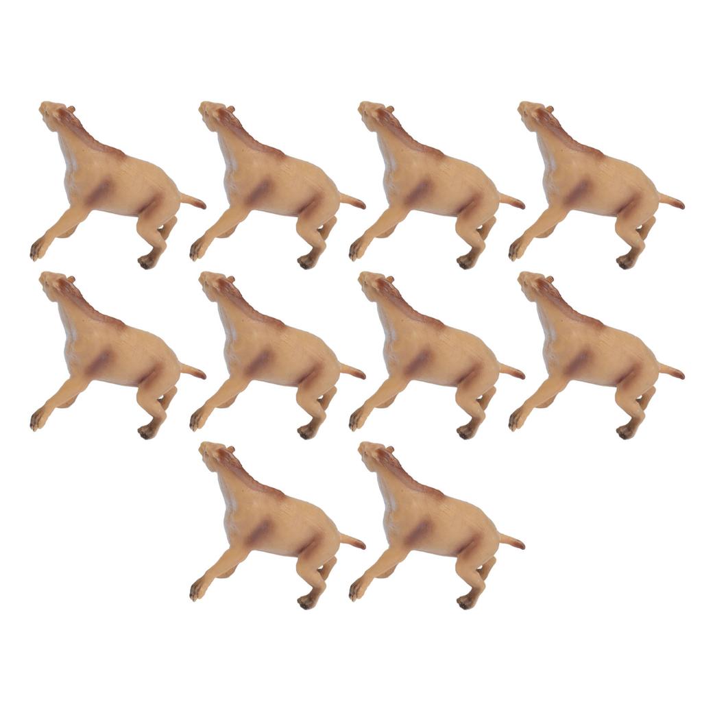 10 Stück Moropus Tiermodell Simulation Pädagogisch Mini Moropus Tierfiguren für Kinder