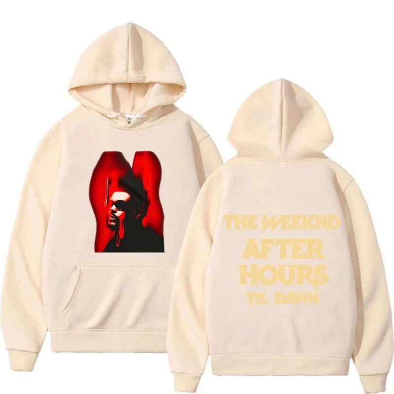 Weeknd After Hours Til Dawn Tour 2026 Hoodie Mens Graphic Pullover Sweatshirt Fall Casual Streetwear