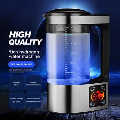 2000 ml Wasserstoff-Wassergenerator mit konstanter Temperaturheizung, US-Stecker, entzündungshemmender Wasserstoff-Wasserkocher, Wasserkocher