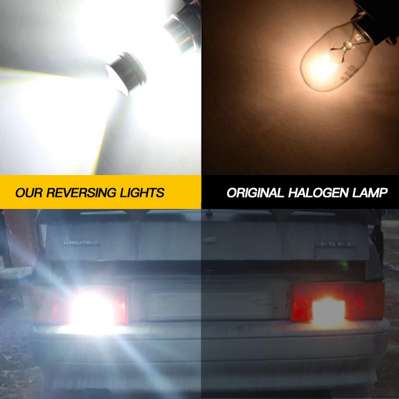 2PCS 1156 BA15S P21W BAU15S PY21W T20 7440 W21W 7443 W21/5W 3157 T25 1157 P21/5W BAY15D LED Turn Signal/DRL/Stop/Reverse Lamp