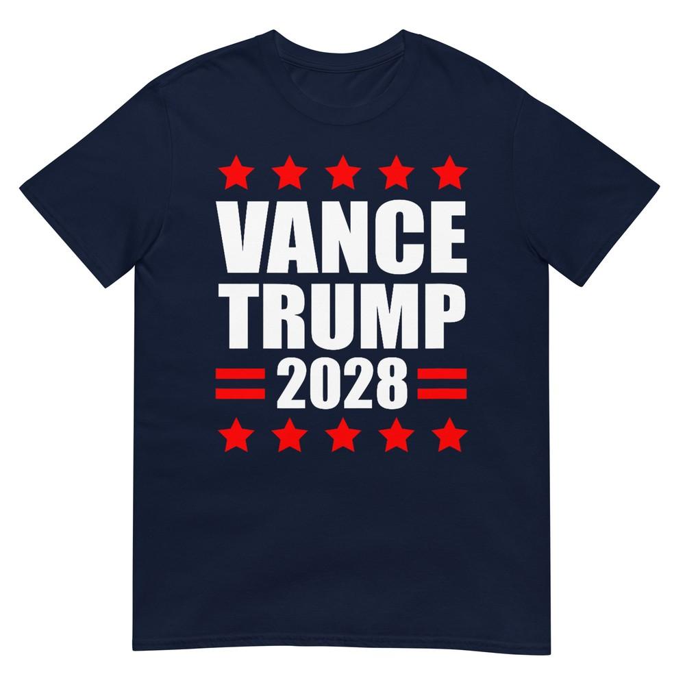 Vance Trump Presidential Election 2028 Political Tshirt S