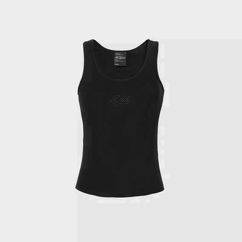 Корейский Badblood BCAC Американская Острая Девушка Облегающий Топ-майка без бретелек для Женщин Medium