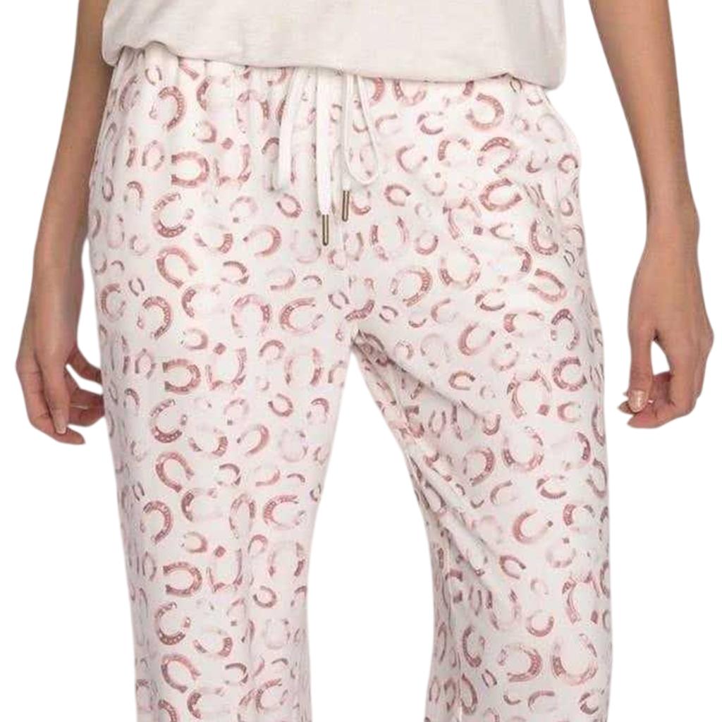 PJ Salvage Womens/Ladies Horseshoe Lounge Pants