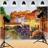 Western Classical Art Renaissance Impressionist Photography Background Retro Abstract Texture Photo Studio Backdrops OQ-02