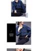 Women's Plus Size Retro Denim Shirt Jacket - Spring/Autumn 2025
