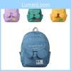 Adorable Summer Children's Backpack Cute Embroidered Letter Design For Boys Girls