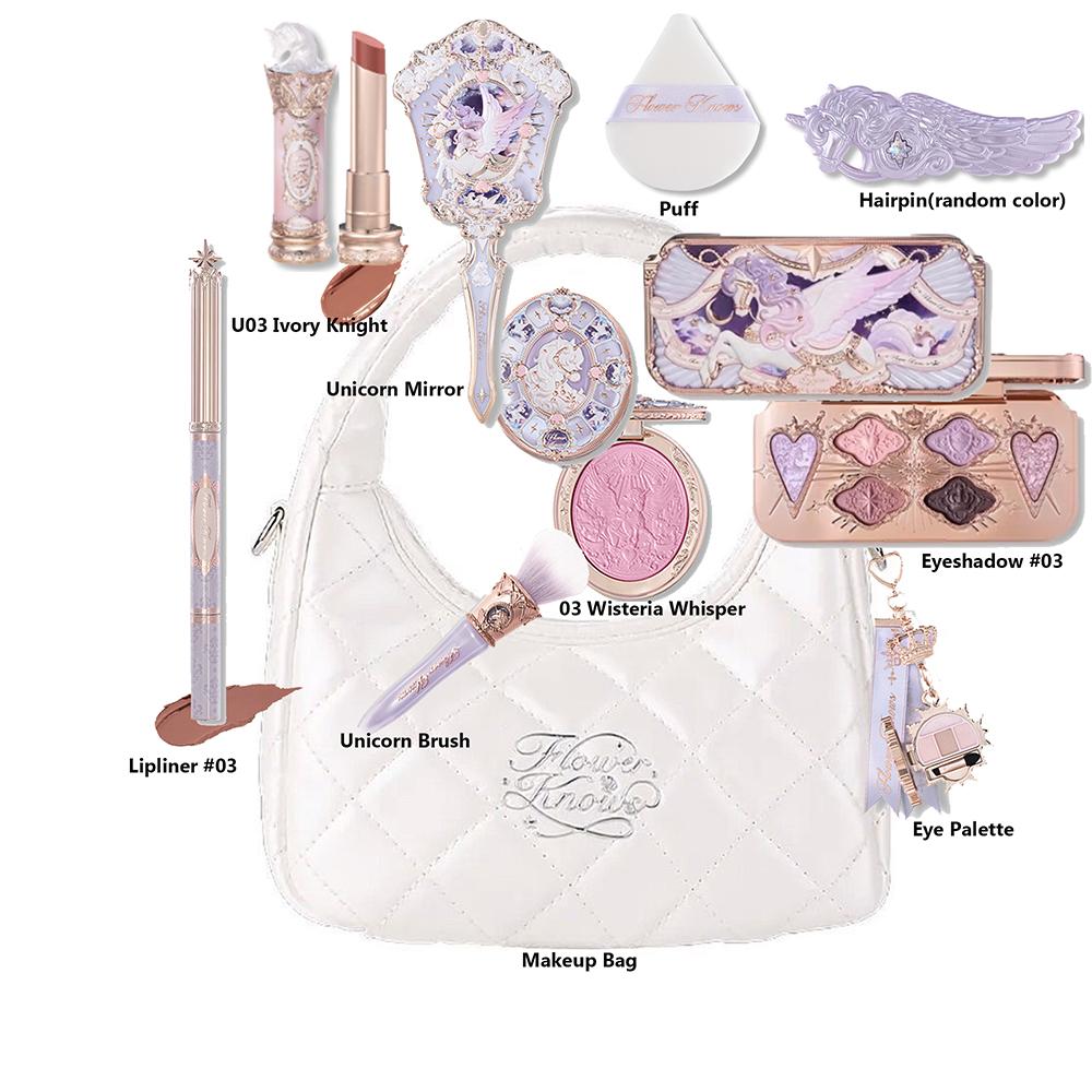 Flower Knows Make-up Set Mittsommer-Märchen Flowerknows Foundation Kleiner Engel Highlighter Erdbeer Rococo Lipgloss 11-teiliges Set