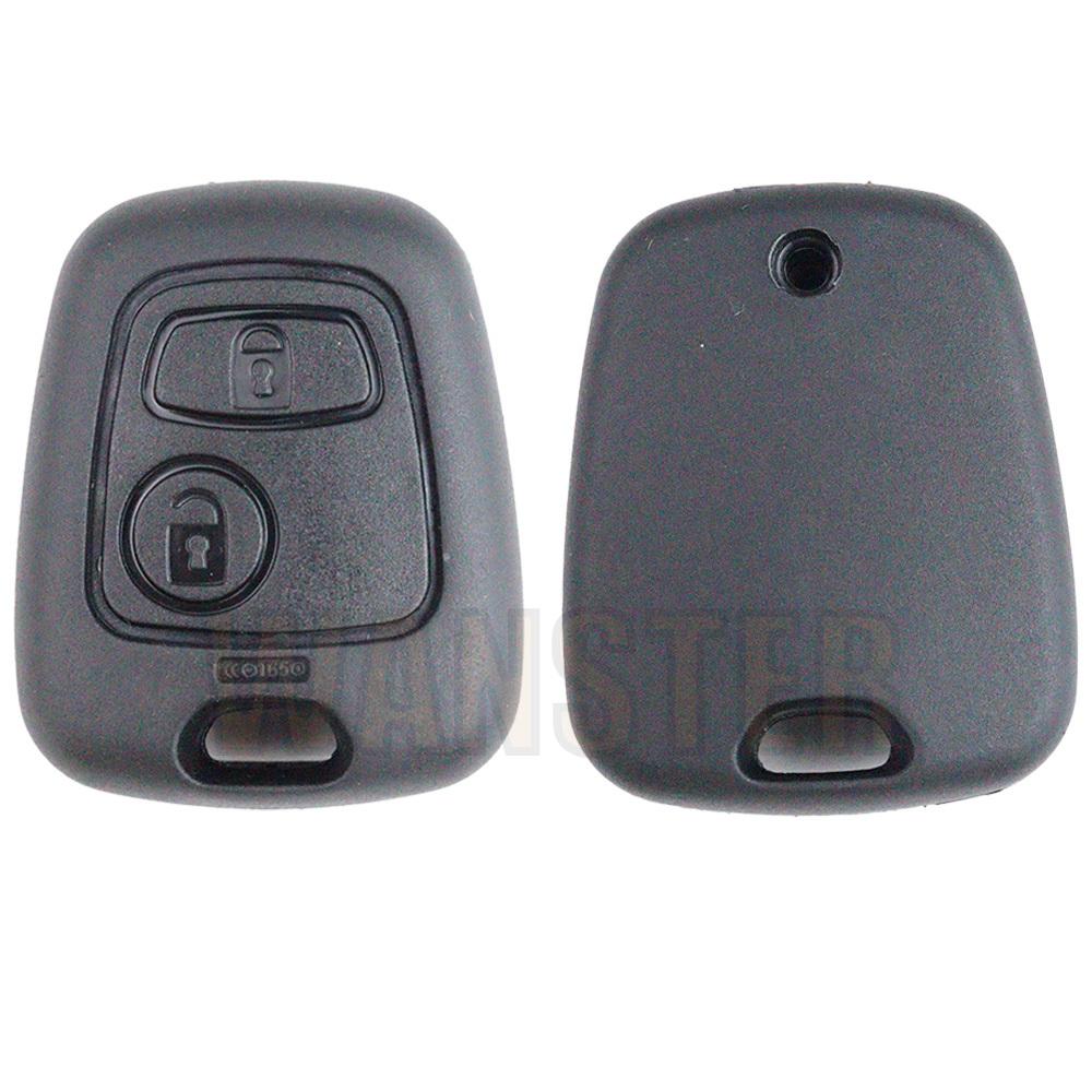 Guscio Ricambio Chiave Auto 2 Pulsanti Per Peugeot 206 207 306 307 408 607 107 Per Citroen C1 C2 C3 C4 Xsara Picasso Saxo