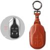 Genuine Leather Key Case for Maserati Levante, Ghibli, and Quattroporte