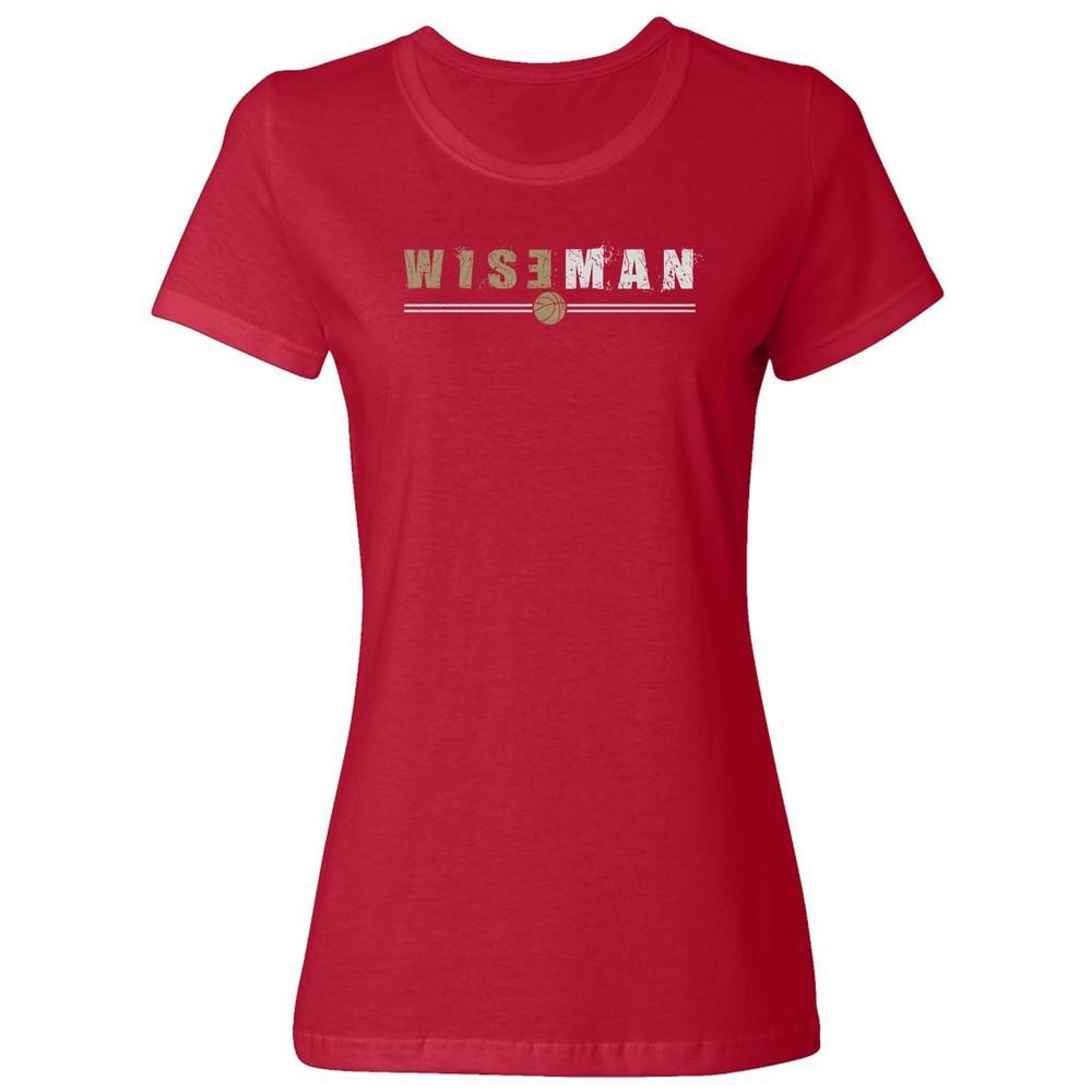 

Wiseman Basketball Tee - Indiana James Fans Ladies Crewneck T-Shirt Unisex T-Shirt M