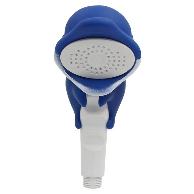 Cartoon Kid Shower Head Shower with Suction Cup Base Children's Bath Water Spray Shower Baby Shower Nozzle Bathroom Accessories