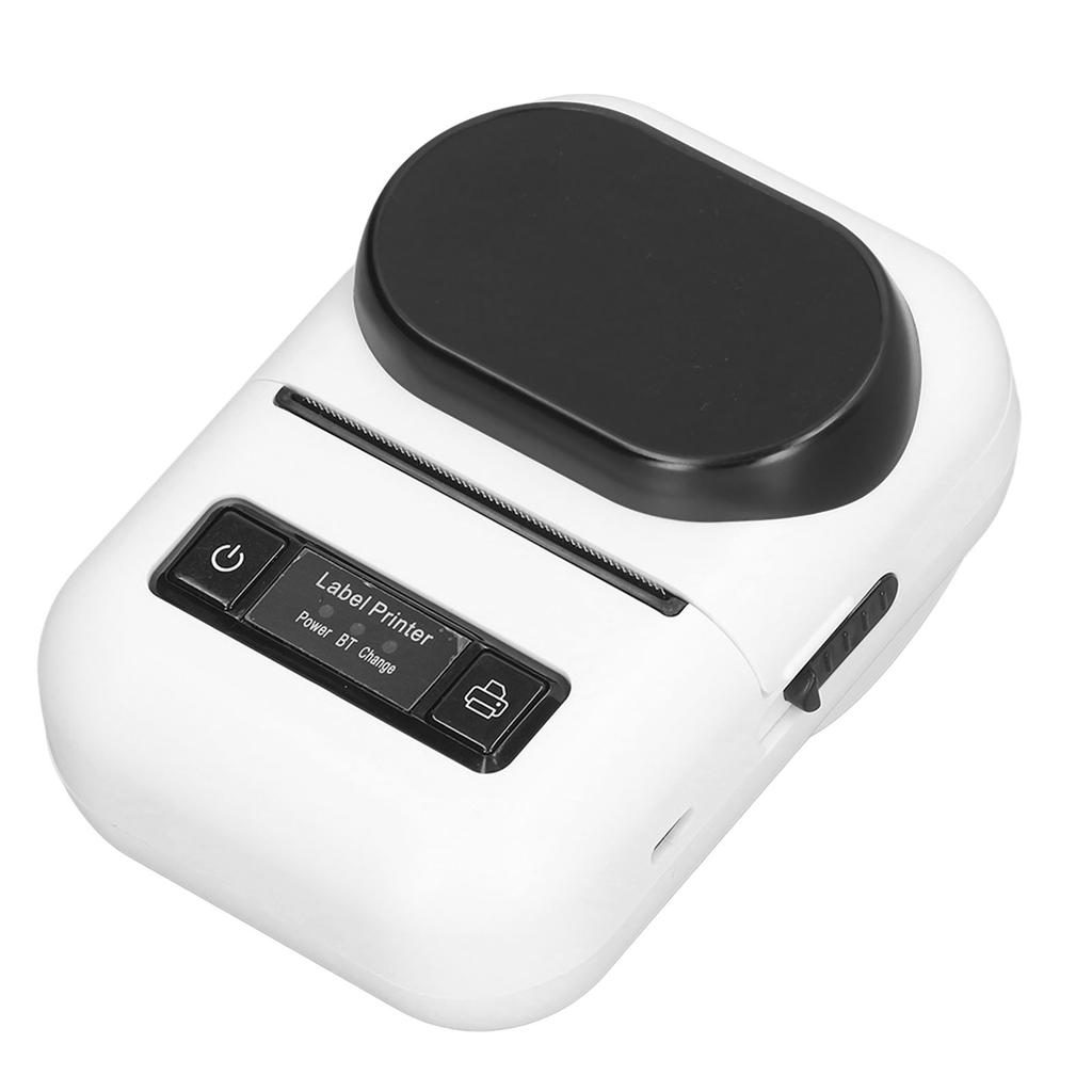 Drukarka Etykiet Termiczna Etykieciarka Przenośna Bluetooth Maszynka do Etykiet Odzieżowych Mini Maszynka do Naklejek 58mm