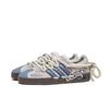 adidas VL COURT 2.0 Da Vinci, Box, Blau Mode Dämpfung Niedrig geschnitten Skateboard-Schuhe Unisex Blau Grau HQ1802(TeamM-S-BOX)