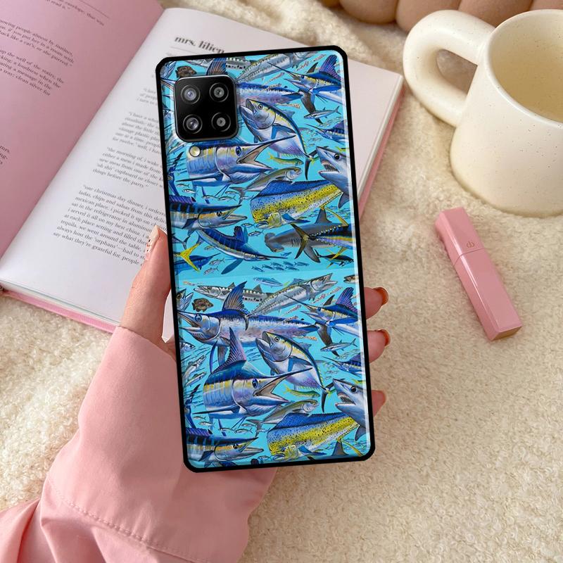 Mahi gamefish For Samsung Galaxy A06 A16 A26 A36 A56 A52 A53 A33 A13 A34 A54 A14 A15 A35 A55 A22 A32 Case