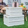 Multifunctional Portable 35L Camping Storage Box With Handle Outdoor Foldable Picnic Storage Box Camping Home Luggage Box