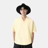 Fear of God Essentials V Neck T-Shirt Garden Yellow Unisex Tops 125SP244211F