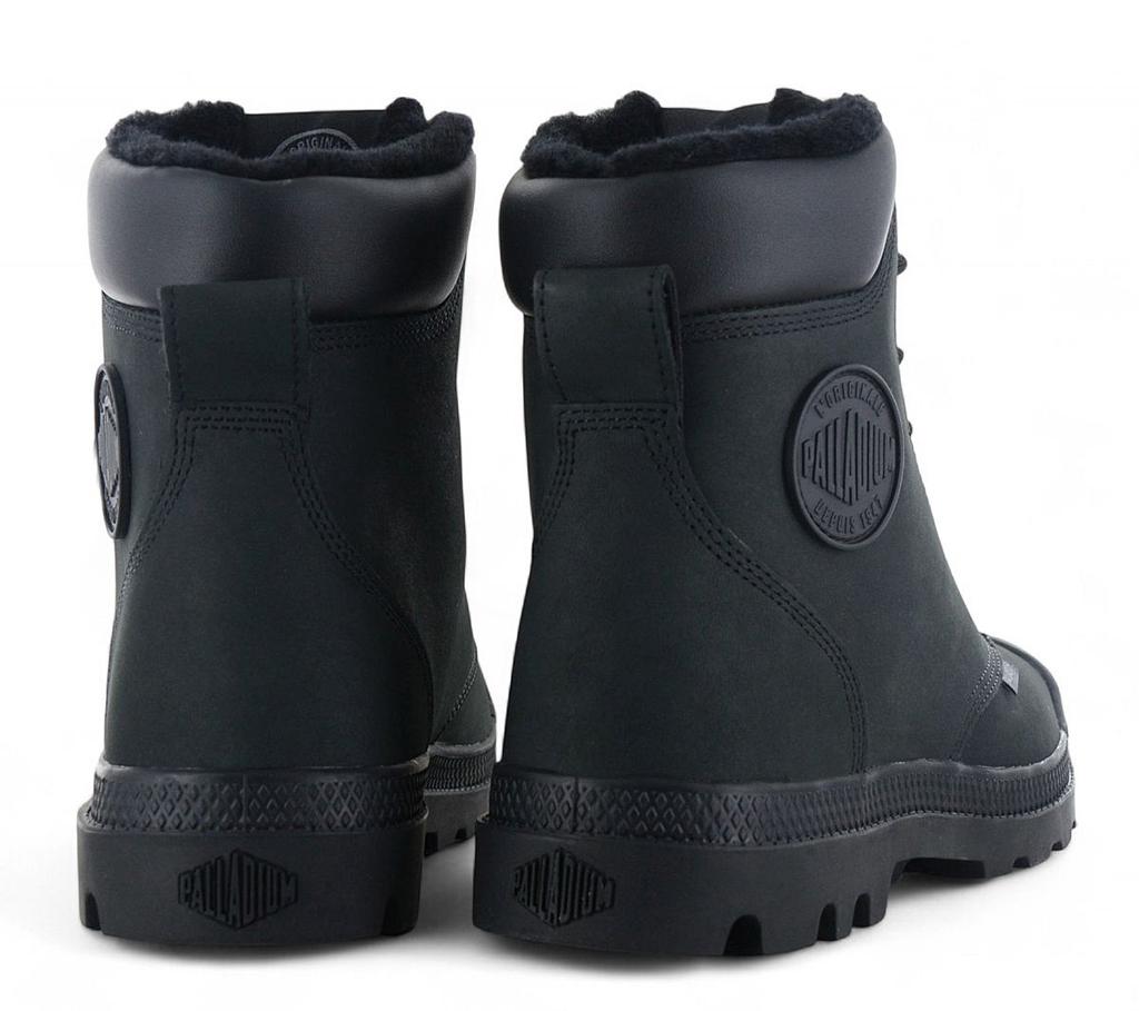 Palladium Pampa Sport Cuff WPS - Herren Winter Stiefel Boots Gefüttert Schuhe Schwarz 72992-010-M ORIGINAL