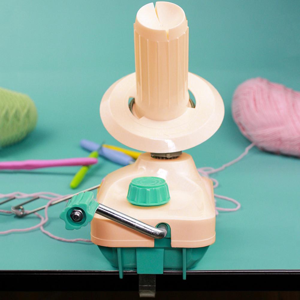 Yarn Winding Machine Practical Small Manual Skein Machine Portable Hand Operated Lightweight Low-noise Sewing Accessories