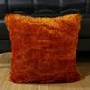 Long Plush Solid Color Glitter Velvet Throw Pillow Cushion Pillowcase
