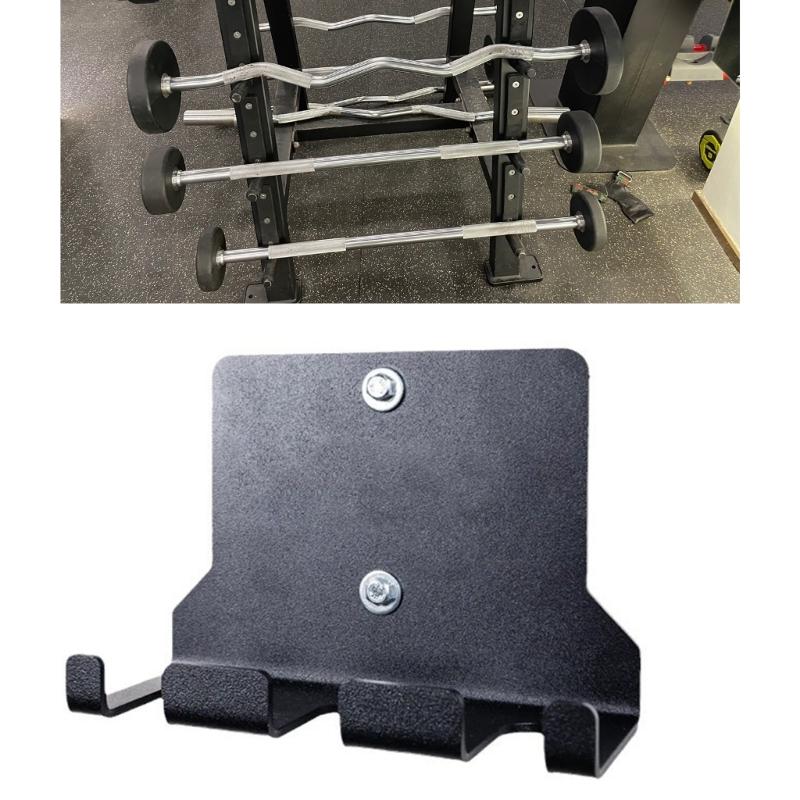 Barbell Storage Holder Vertical Home Gym Bar Holder Wall Mount Rod Storage Rack Home Gym Equipment Easy To Install