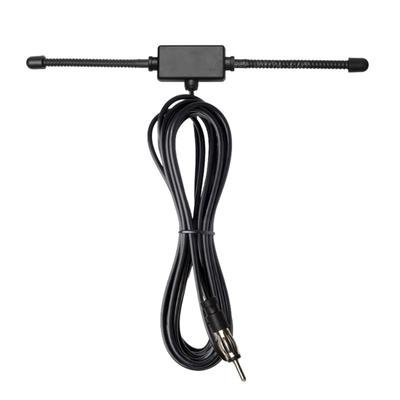 High Performances Indoor FM Radio Antenna Adhesive Mount For Enhances Reception In Sound Video Home Theaters Receivers