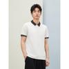 GXG Men's Casual Two-Tone Lapel Polo Shirt