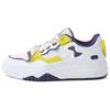 Comfortable Versatile Casual Non-Slip Wear-Resistant Low-Top Skate Shoes Unisex Sneaker White Yellow K0FX5CC16-012B