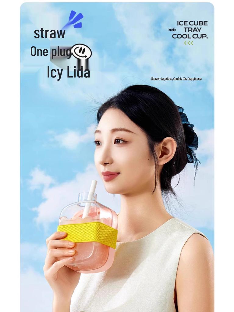 DIY Reusable Ice Cube Tray - Food Grade, Thickened Seal, Press Design for Kettle & Cup.