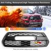 Q QUNSUNUS 3 Color Front Grille Badge Emblem Tacoma 4Runner Tundra Sequoia Rav4 Highlander Yellow/Orange/Red