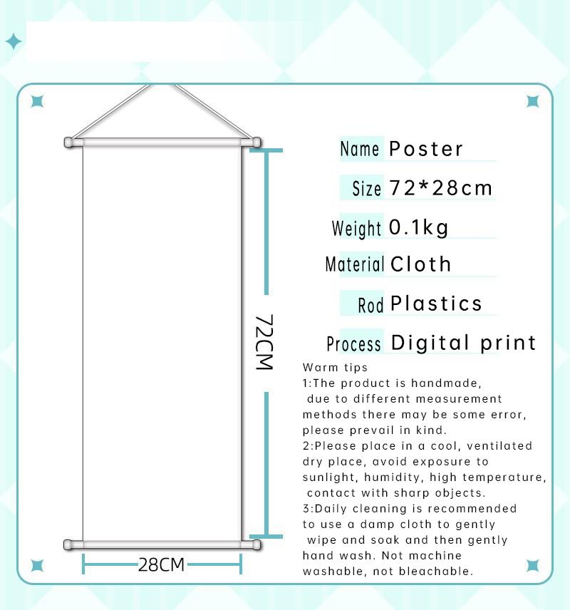 Anime Alien Stage Mizi Sua Ivan Till Hyuna Luka Wall Scroll Poster Decoration Gifts