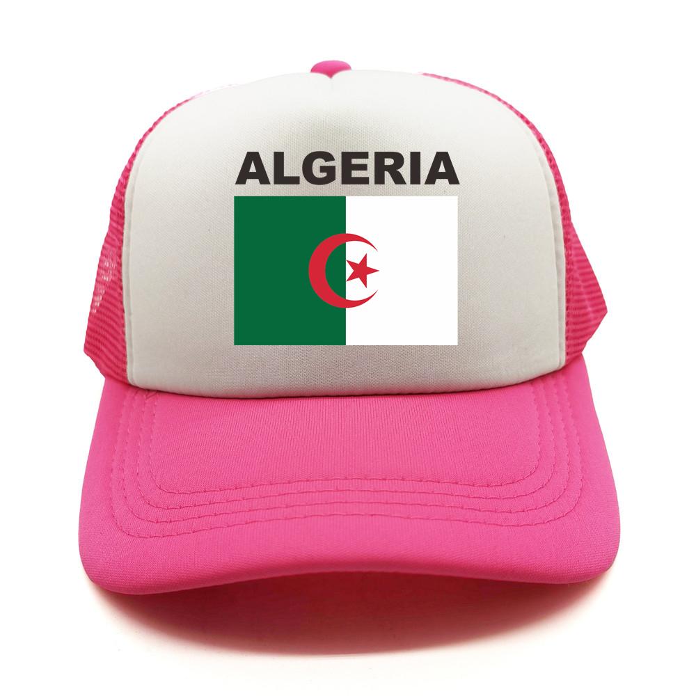 Cool Algeria Trucker Șapcă unisex Algeria Flag Pălărie Șapcă de baseball Șapci unisex plasă plasă