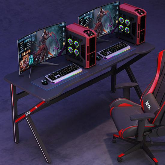 Gaming & Office Desk with Chair Set - Simple Design for Home or Study