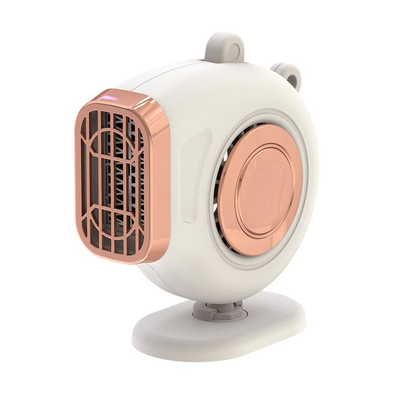 Portable Car Heater 200W Rotating 12V/24V 360 Degree Electric Cooling Heating Fan Electric Heater Windscreen Demister Defroster