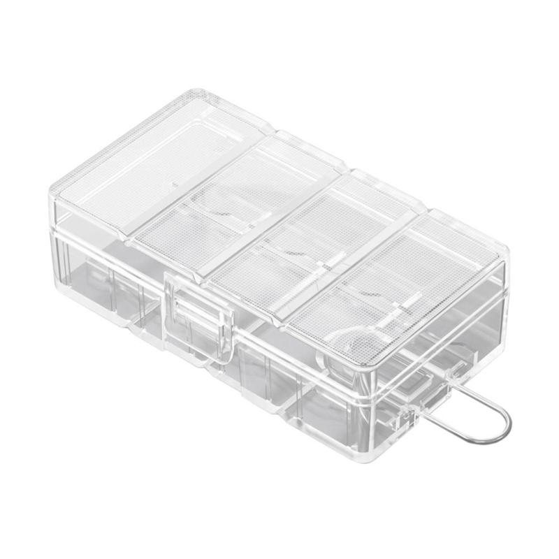 

Small Battery Holder 16340/CR123/CR2 Batteries Organizers, Sealed Waterproof Holder Prevents Dust and Moisture