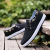 2025 summer new Korean version board shoes casual sports men's shoes student canvas shoes low-top trend breathable shoes men