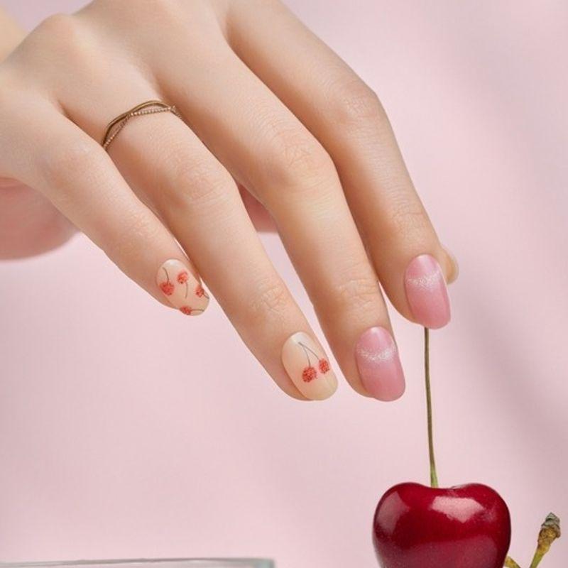 EDGEU Shop Gel Cherry Magnet Adhesive Gel Nail 16pcs Cherry Magnet