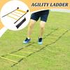 Agility Ladder Nylon Straps Soccer Football Speed Training Ladder Equipment Sports Fitness Running Warm-Up Training Ladder Tool