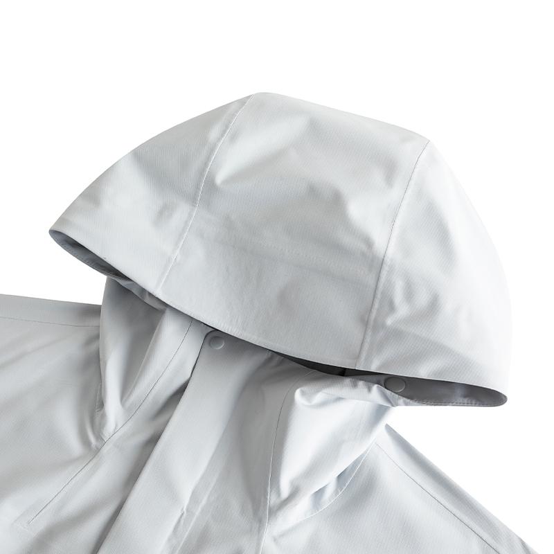 Anta Outdoor Series Simple Solid Color Hard Shell Versatile Loose Fit Hooded Waterproof UV Resistant Breathable Windproof Jacket 952536601-5