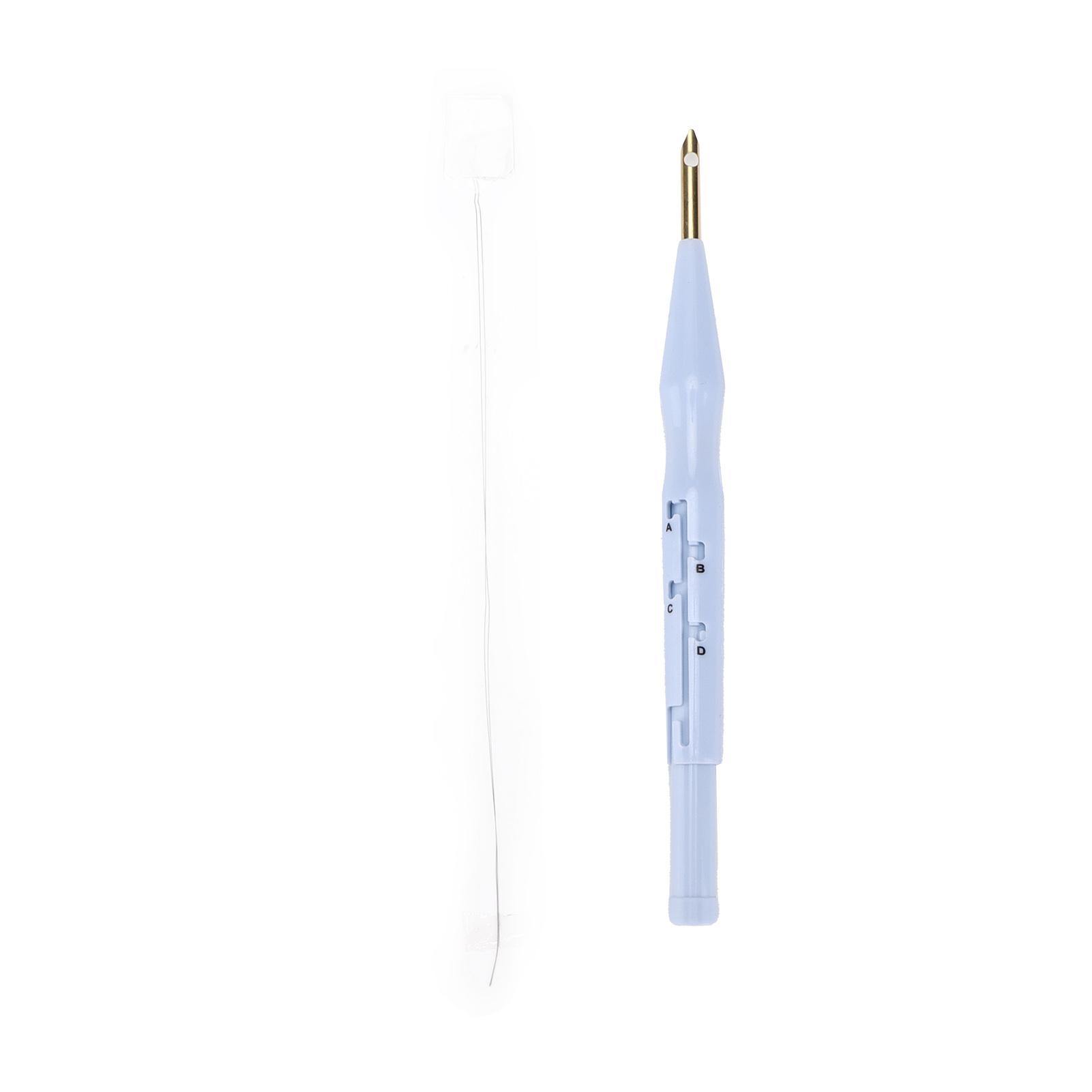 

Punch Needle Adjustable Embroidery Pen Knitting Tool for Yarn Rug Floss Cross Stitching Beginners