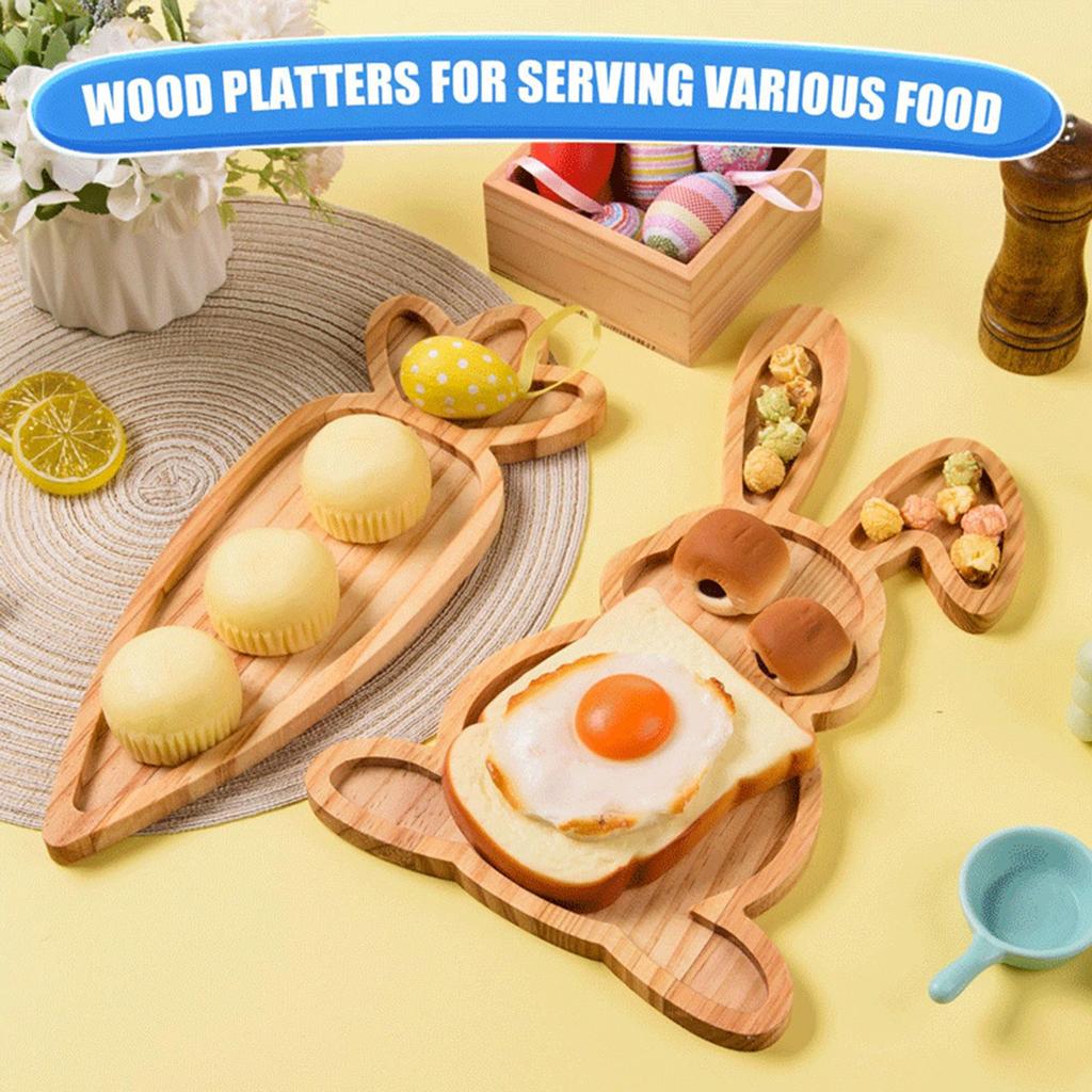 Wooden Serving Platter Wooden Tray Decoration Gifts Rustic Festivals Decorative Tray Cheese Board For Bread Fruit Cheese. Shaped