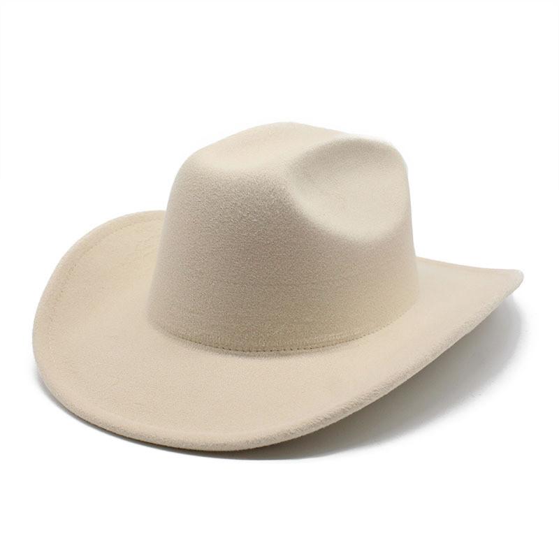 Style Cowboy Hat With Wide Brim For Summer Sun Protection And Breathability