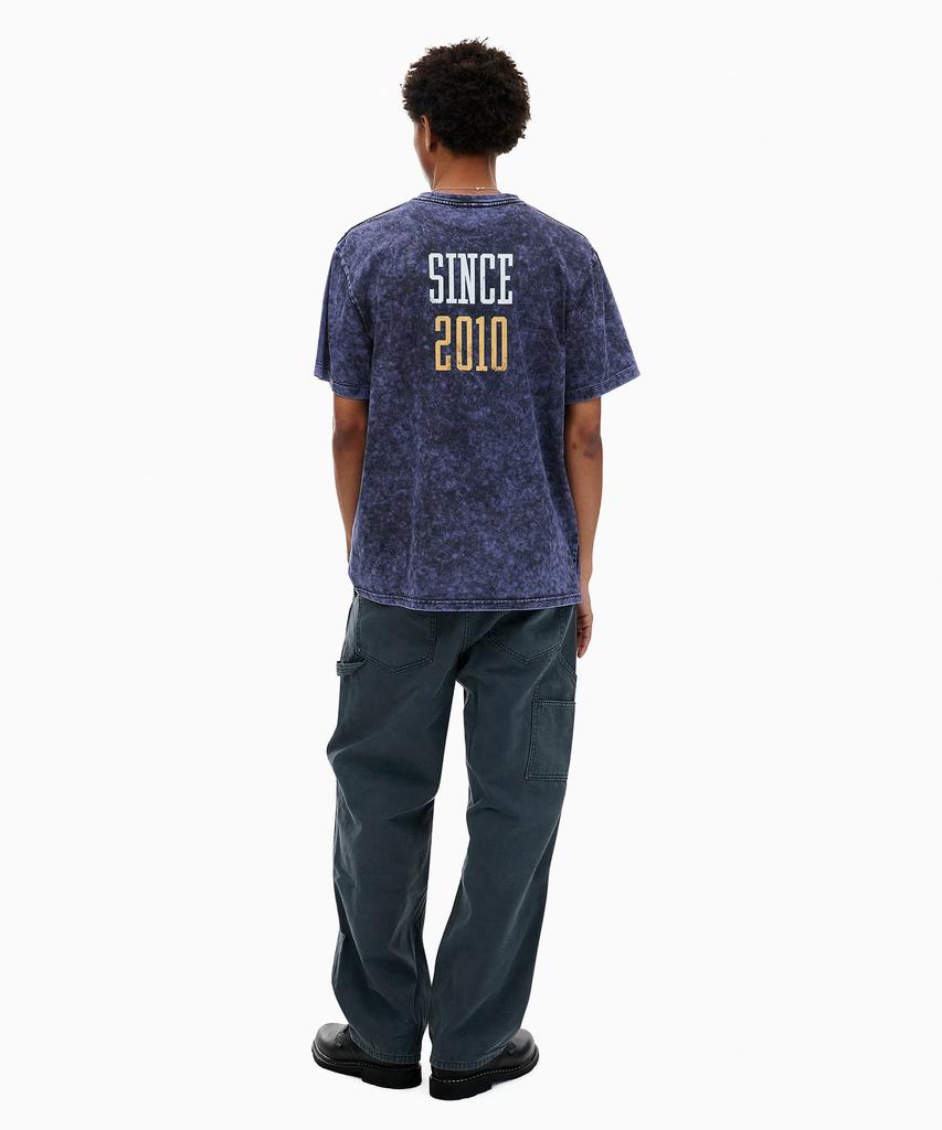 THISISNEVERTHAT Faded Basketball Tee Purple Blue