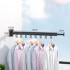 Folding Clothes Hanger Collapsible Hooks Wall Mounted for Jackets Bathroom Bedroom
