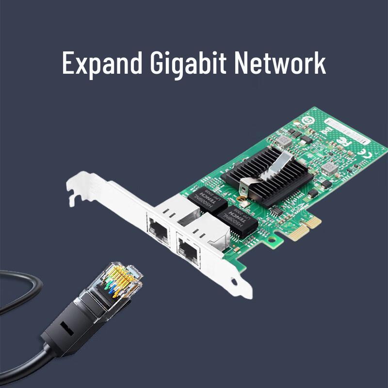 PERCKO Intel Gigabit PCI-E Ethernet-Netzwerkkarte (CN-Version)