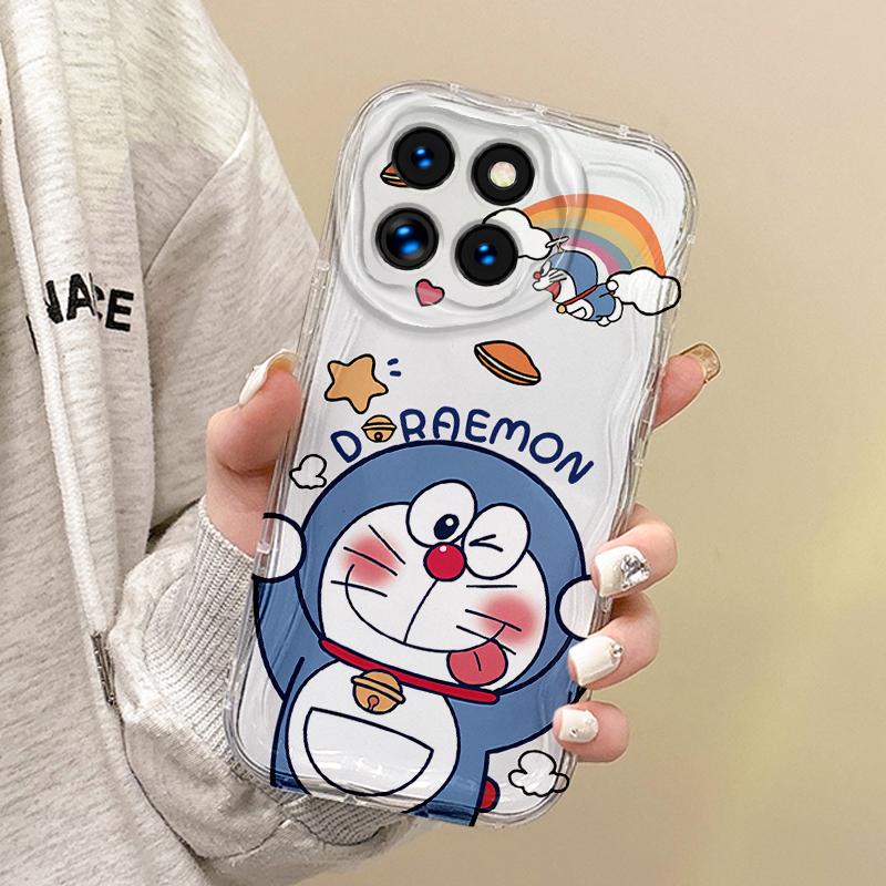 Hot Doraemon Cartoon Phone Case for XIAOMI 14 13 12 T Pro 11 Lite Poco F6 F5 F4 F3 X6 X5 X4 X3 GT M3 M4 Pro TPU Shockproof Cover
