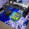 Argentina Football club Printed Office Carpet Chair Cushion  Entryway Rug, Rugs for Living Room, Bedroom Christmas gifts