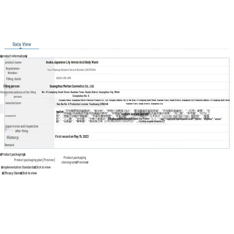 Asaka Fragrant Hair & Body Care Gift Set