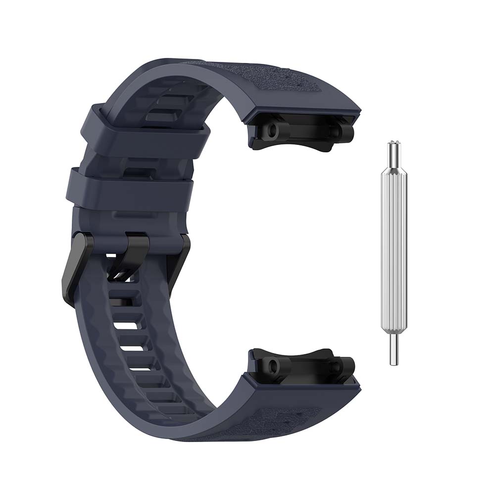

Ремешок для Amazfit T-Rex 2 Браслет Силиконовый Мягкий Наручный ремешок для Huawei Amazfit T Rex 2 Замена для умных часов for Amazfit T-Rex 2 синий